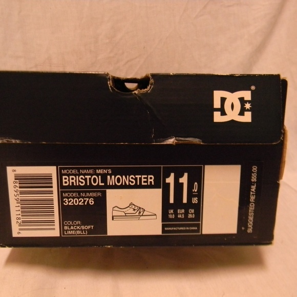 DC Shoes x Monster Energy "Bristol Monster" Shoes - Picture 7 of 7